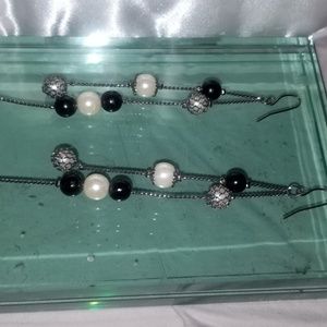Long dangle earrings